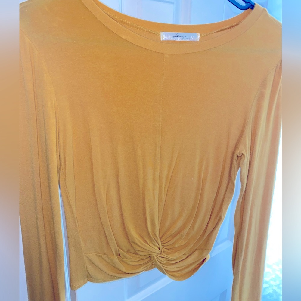Orange long sleeve